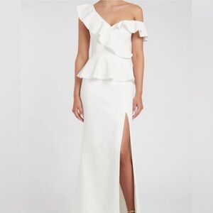 White Rebecca Vallance dress size 2